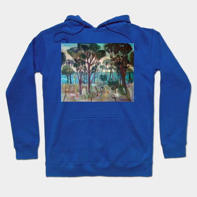 Fiesta on the river Hoodie by diegomanuel